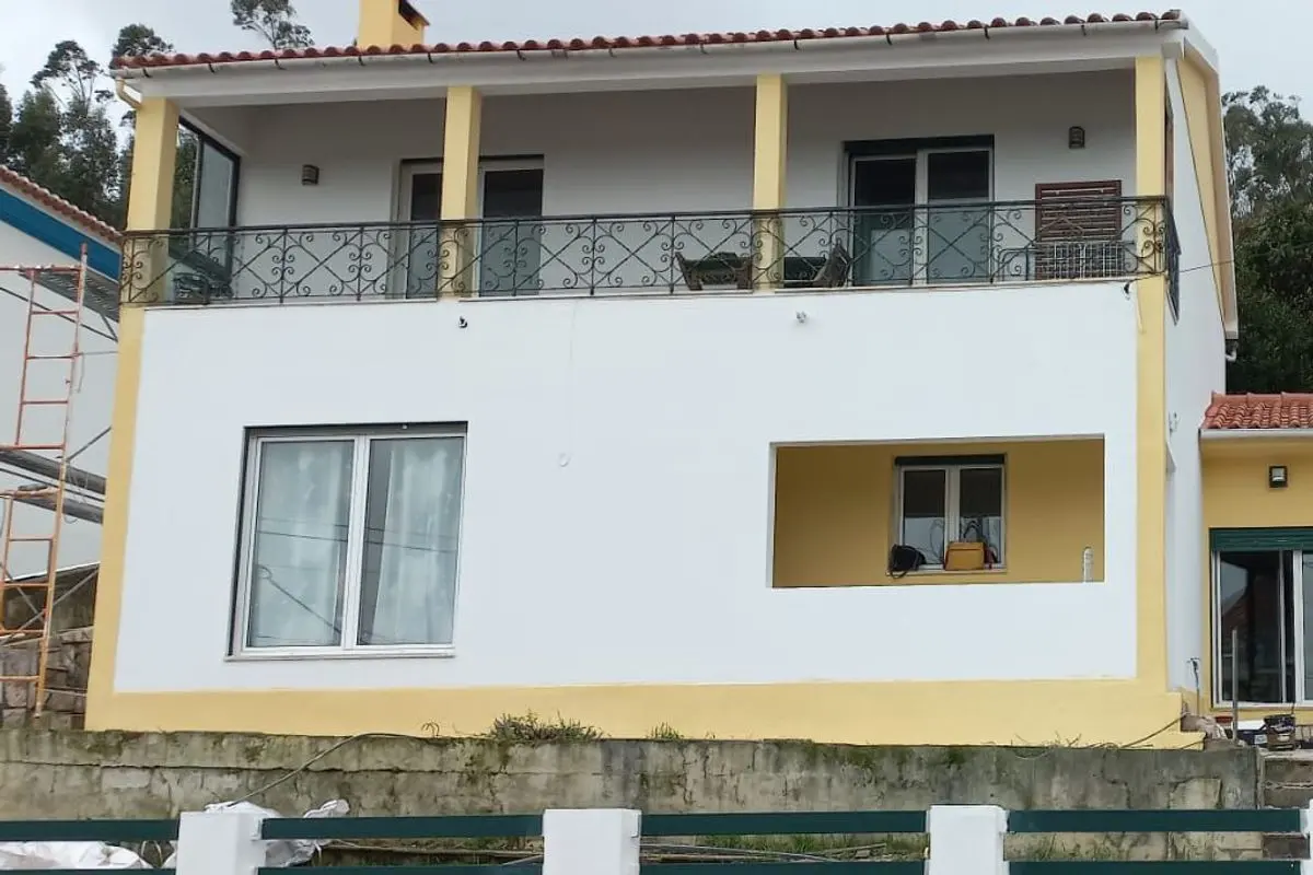 Fachada residencial, depois do serviço